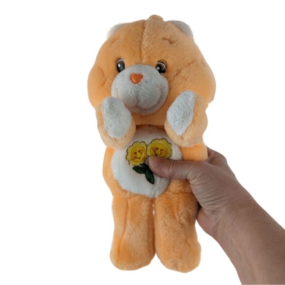 Care Bears Friend Bear Plush Squeeze Hugging Arms Sunflowers Vintage 2004 - Picture 6 of 7